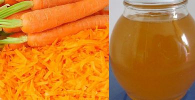 cómo hacer un suero natural de zanahoria